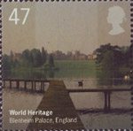 World Heritage Sites 47p Stamp (2005) Blenheim Palace, England