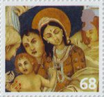 68p, 'Madonna and the Infant Jesus' (from India) from Christmas 2005 (2005)