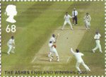 England's Ashes Victory 68p Stamp (2005) Second Test, Edgbaston
