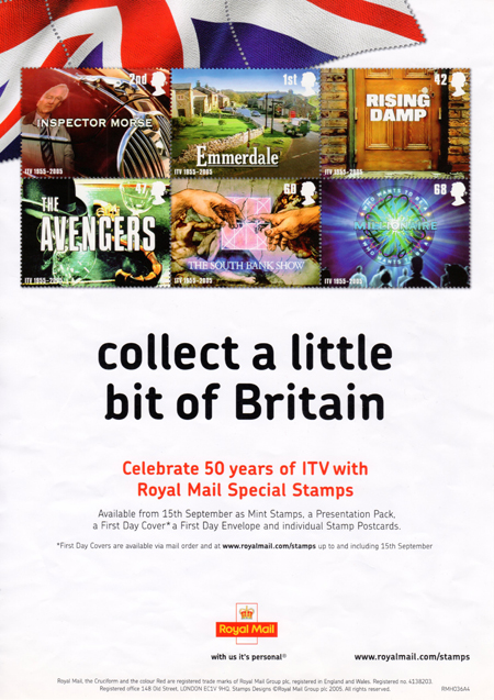 Poster from Collect GB Stamps