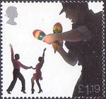 Sounds of Britain £1.19 Stamp (2006) Latin American Salsa