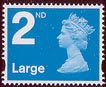 Definitive - Pricing in Proportion  2nd Large Stamp (2006) Blue