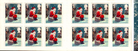 Booklet pane for Christmas 2006 (2006)