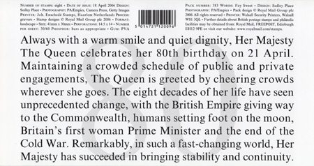 Her Majesty The Queen's 80th Birthday (2006)