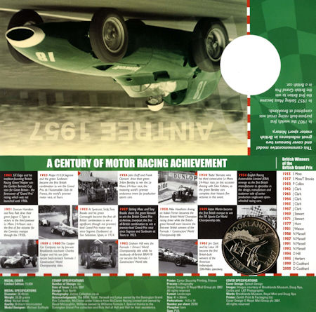 Image for British Motor Racing 1907 - 2007