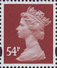 Definitive 54p Stamp (2007) Rust