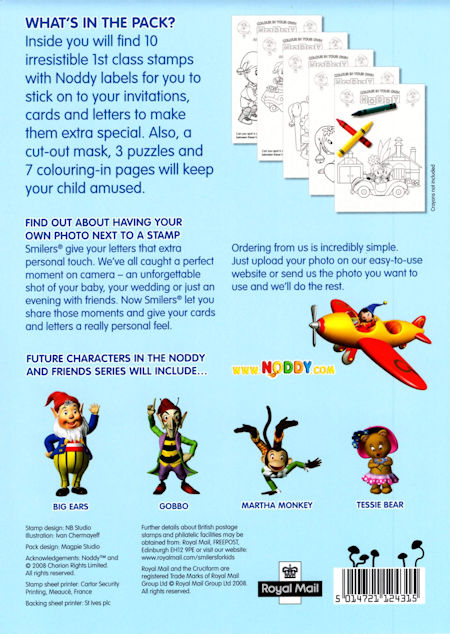Reverse for Smilers for Kids - Noddy and Friends