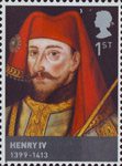 The Houses of Lancaster and York 1st Stamp (2008) Henry IV (1399-1413)