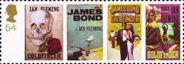 James Bond 54p Stamp (2008) Goldfinger