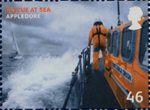 Mayday: Rescue at Sea 46p Stamp (2008) Appledore, Devon