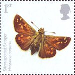 Insects 1st Stamp (2008) Silver-spotted Skipper