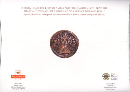 Reverse for The House of Tudor Prestige Medal Collection