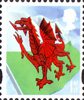 Celebrating Wales - Dathlu Cymru 1st Stamp (2009) Red Dragon