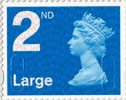 Definitives 2nd Large Stamp (2009) Second Class Large