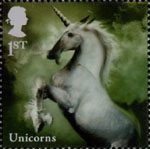 Mythical Creatures 1st Stamp (2009) Unicorns