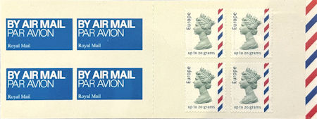 GB Booklets from Collect GB Stamps
