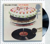 Classic Album Covers 1st Stamp (2010) The Rolling Stones - Let It Bleed