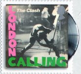 Classic Album Covers 1st Stamp (2010) The Clash - London Calling