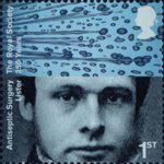 The Royal Society 1st Stamp (2010) Joseph Lister, Antiseptic Surgery