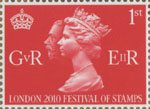 London 2010 Festival of Stamps 1st Stamp (2010) Accession of King George V