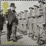Britain Alone 1st Stamp (2010) Churchill