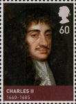 The House of Stuart 60p Stamp (2010) Charles II