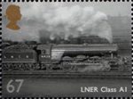 Great British Railways 67p Stamp (2010) LNER Class A1