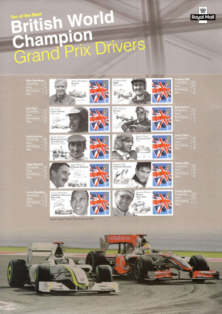 British World Champion Grand Prix Drivers (2010)