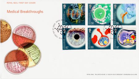 First Day Cover from Collect GB Stamps