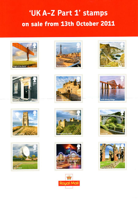 Royal Mail A4 Posters from Collect GB Stamps