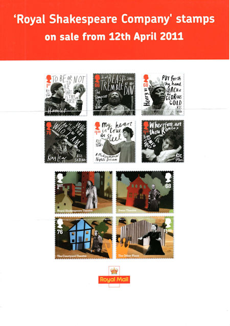 Royal Mail A4 Posters from Collect GB Stamps