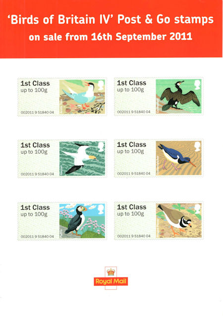 Royal Mail A4 Posters from Collect GB Stamps