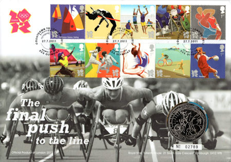 2011 Medal and Coin Covers from Collect GB Stamps