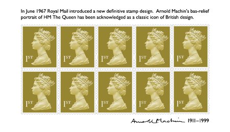 Arnold Machin Centenary Souvenir Sheet (2011)