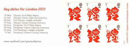 London 2012 Olympic and Paralympic Games Definitives 2012