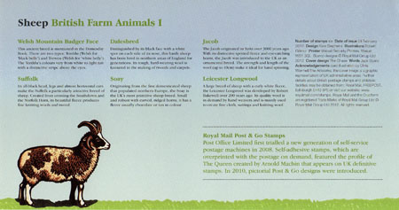 Post & Go - British Farm Animals I - Sheep (2012)