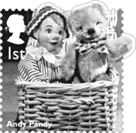 Classic Children's TV 1st Stamp (2014) Andy Pandy