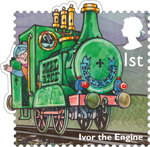 Classic Children's TV 1st Stamp (2014) Ivor The Engine