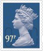 Definitives 2014 97p Stamp (2014) Purple Heather