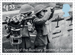 £1.33, Spotters of the Auxiliary Territorial Service from The Battle of Britain (2015)