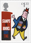 £1.33, Stamps in Books Save Time from Royal Mail 500 (2016)