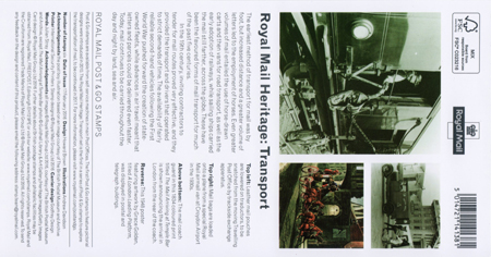 Post & Go : Royal Mail Heritage: Transport - (2016) Post & Go : Royal Mail Heritage: Transport
