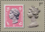 1st, April/may 1966 from Machin Definitive Anniversary (2017)