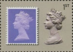1st, October 1966 from Machin Definitive Anniversary (2017)