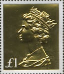 £1, Gold from Machin Definitive Anniversary (2017)