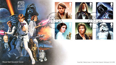 First Day Cover from Collect GB Stamps