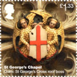 £1.33, Quire: St Georges Cross roof boss from Windsor Castle (2017)