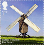 1st, Nutley Windmill, East Sussex from Windmills and Watermills (2017)