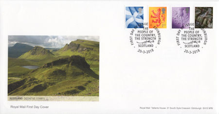 2018 Regional First Day Cover from Collect GB Stamps