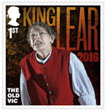 The Old Vic 1st Stamp (2018) King Lear, 2016